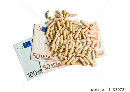 pellets with euro bills 14320724
