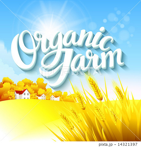 Organic Farm Logo 14321397