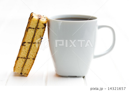 coffee mug and sweet dessert coffee mug and sweet dessert 14321657