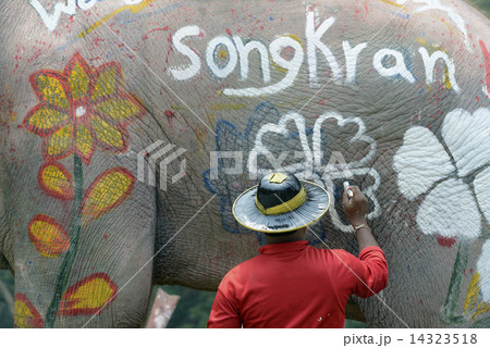 ASIA THAILAND AYUTTHAYA SONGKRAN FESTIVAL 14323518