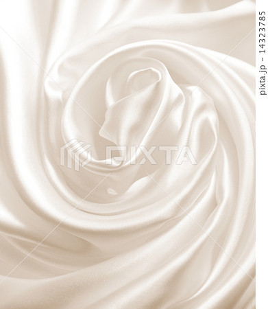 Smooth elegant golden silk as wedding background. In Sepia toned 14323785