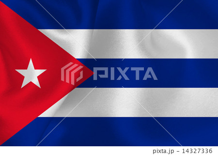 キューバ 国旗 旗のイラスト素材 [14327336] - PIXTA