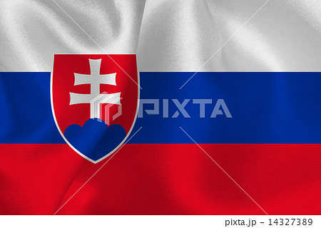 スロバキア　 国旗　旗 14327389
