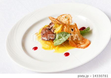 foie gras with sauce foie gras with sauce 14330781