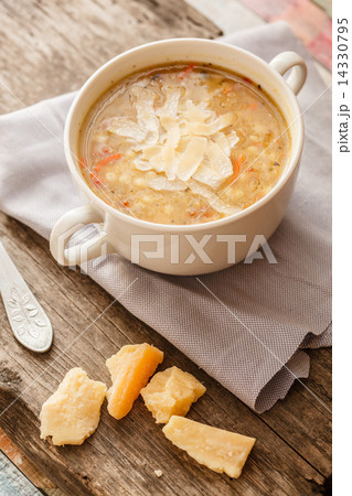 soup with lentil soup with lentil 14330795