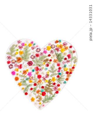 floral heart shape floral heart shape 14331031