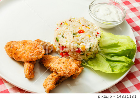 rice with chicken 14331131