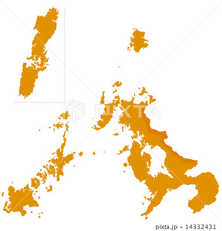 長崎県地図 14332431