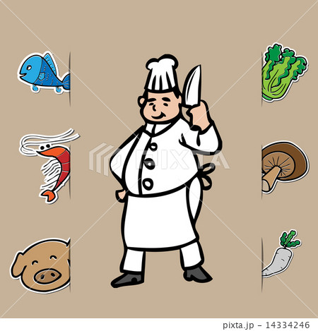 Chef and fresh food 1 14334246