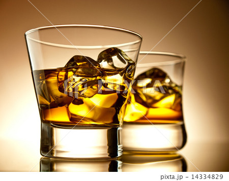 Two glasses of whisky Two glasses of whisky 14334829