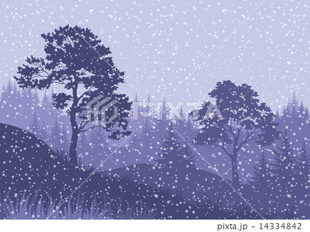 Christmas Winter Mountain Landscape Christmas Winter Mountain Landscape 14334842