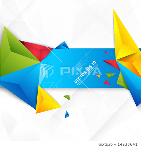 Vector color background abstract polygon triangle. Vector color background abstract polygon triangle. 14335641