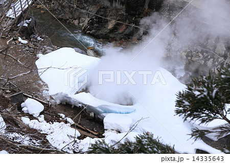渋の地獄谷噴泉 渋の地獄谷噴泉 14335643