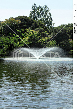 高岡古城公園 の噴水 14337223