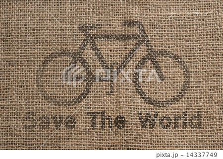 Burlap texture background 14337749
