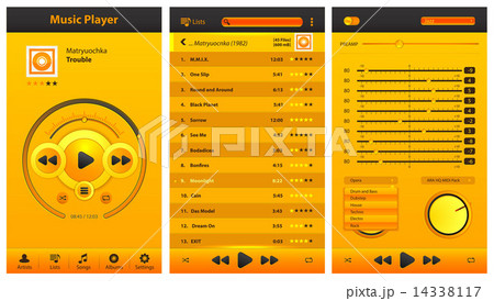 Musical  yellow player 14338117