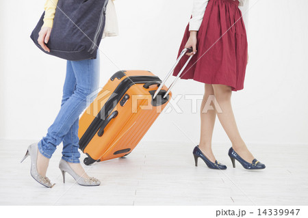 旅行に行く女性 旅行に行く女性 14339947