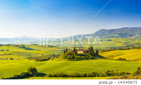 Tuscany at spring 14340675