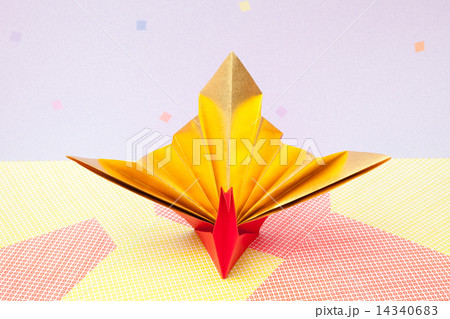金色の祝い鶴 金色の祝い鶴 14340683