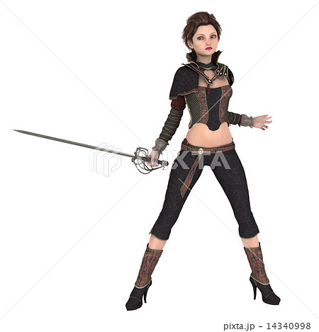 女性剣士 14340998