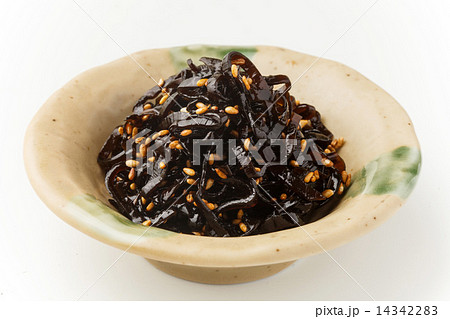 ごま昆布の佃煮の写真素材