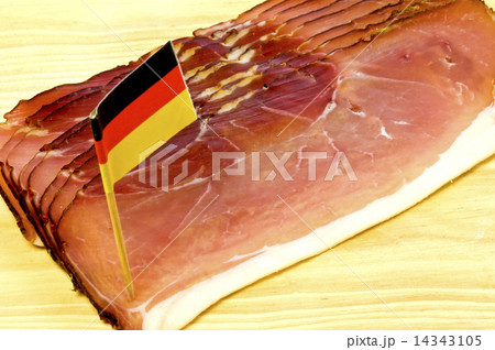 Smoked ham of the Black Forest Smoked ham of the Black Forest 14343105