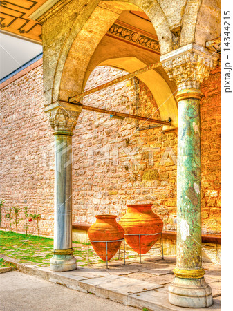 Topkapi palace at Istanbul in Turkey 14344215