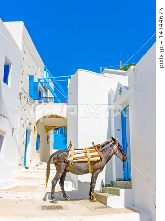 in Langada a vilage of Amorgos island in Greece in Langada a vilage of Amorgos island in Greece 14344675