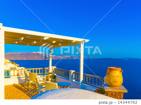 in Oia in Santorini island in Greece 14344702