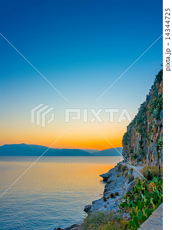 the port of Nafplio city in Greece 14344725