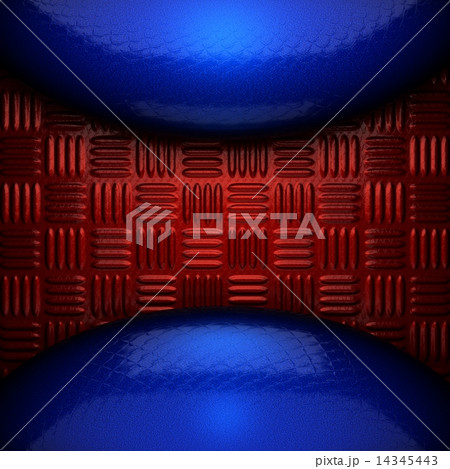 red and blue metal background 14345443