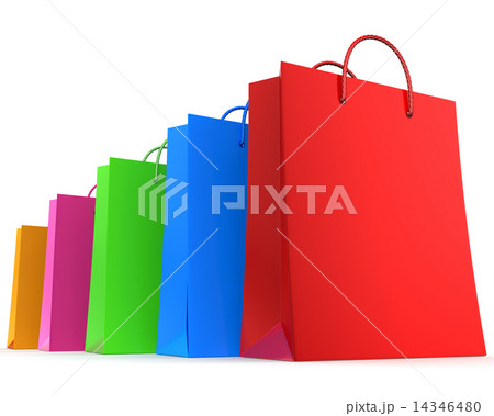 Colorful shopping bags Colorful shopping bags 14346480