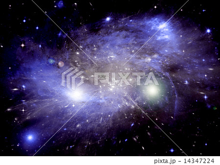 galaxy in a free space 14347224