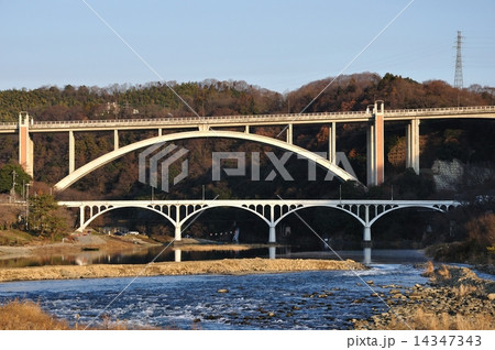 新旧の小倉橋 14347343