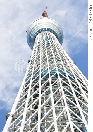 工事中の東京スカイツリー 工事中の東京スカイツリー 14347365