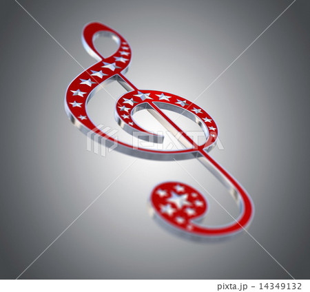 Treble Clef. Musical note 14349132