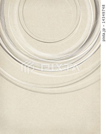 和の背景-和紙-波紋 14349748