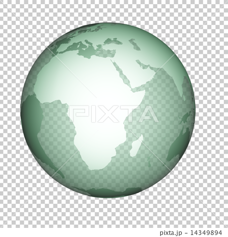 Earth Image Background Transparent Earth Model Stock Illustration