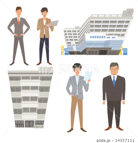 働く人々　ビジネスマン　 14357111