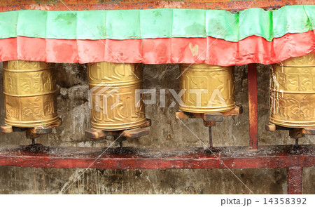 Tibetan Prayer Wheels Tibetan Prayer Wheels 14358392
