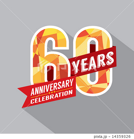 60th Year Anniversary Celebration Design 14359326