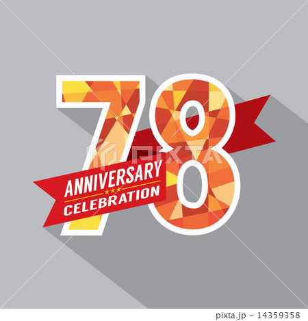 78th Years Anniversary Celebration Design 78th Years Anniversary Celebration Design 14359358