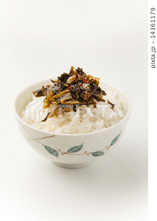 辛子高菜の油炒め 辛子高菜の油炒め 14361179