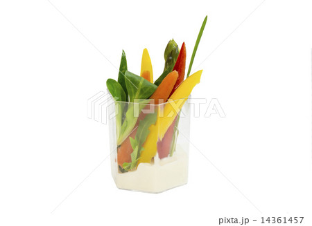 canaps with edible flowers meat cheese and seafood 14361457