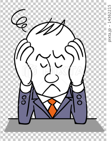 擔心的商人 14362215
