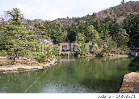 修学院離宮　浴龍池 14363871