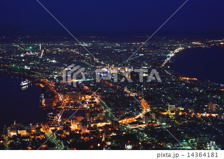 函館の夜景 14364181