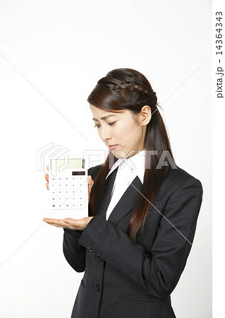 電卓 女性 電卓 女性 14364343