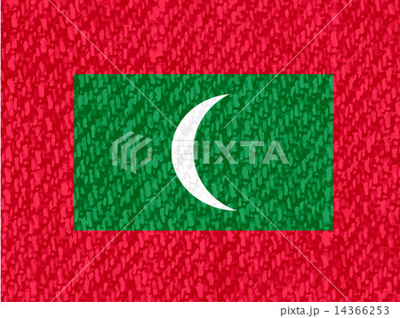 Flag of Maldives 14366253