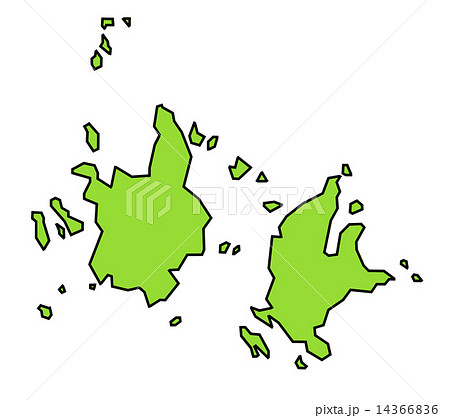 竹島の地図 14366836